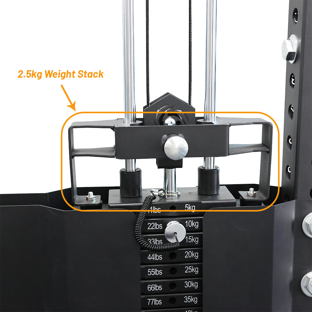Alphago Commercial 5-In-1 Multi-Functional Smith Machine US582