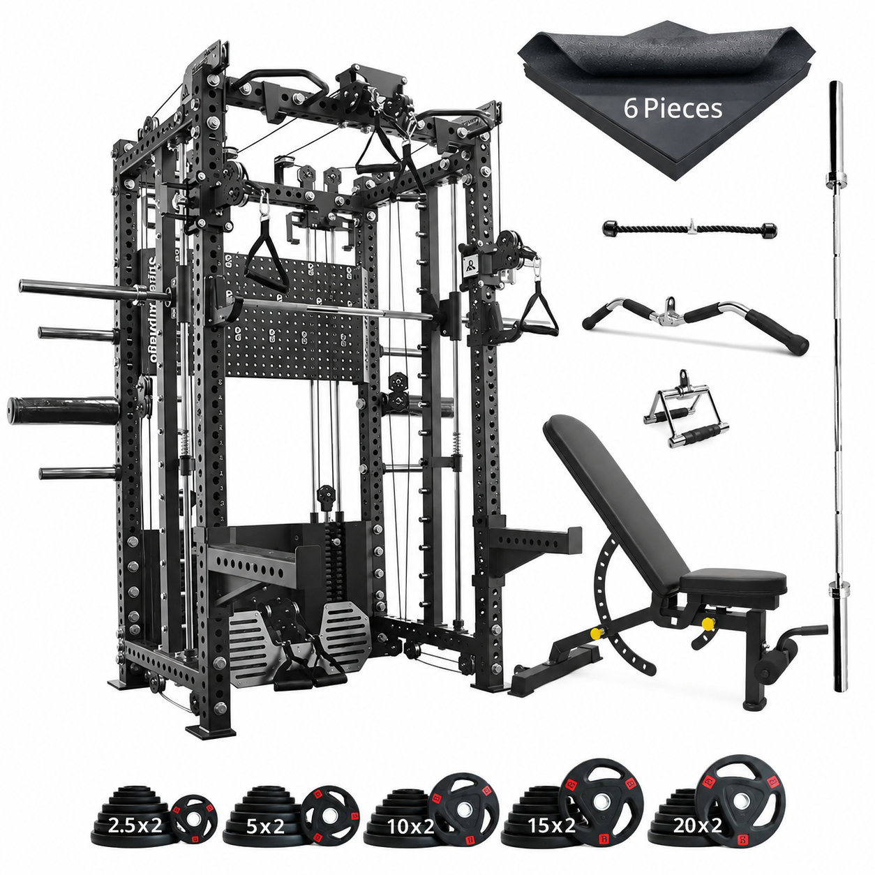 Smith Machine US586 All-in-One Premium Gym Set