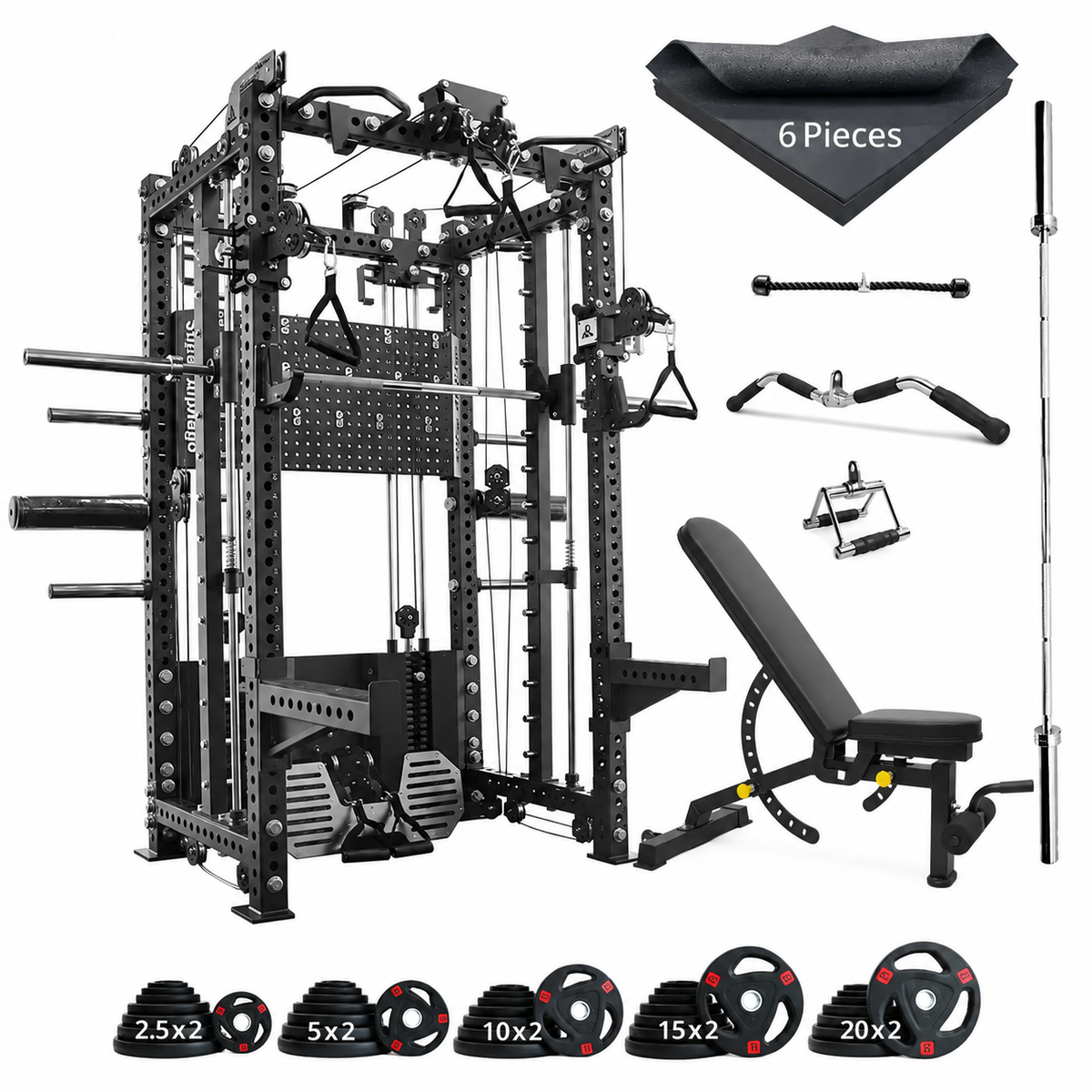 Smith Machine US586 All-in-One Premium Gym Set
