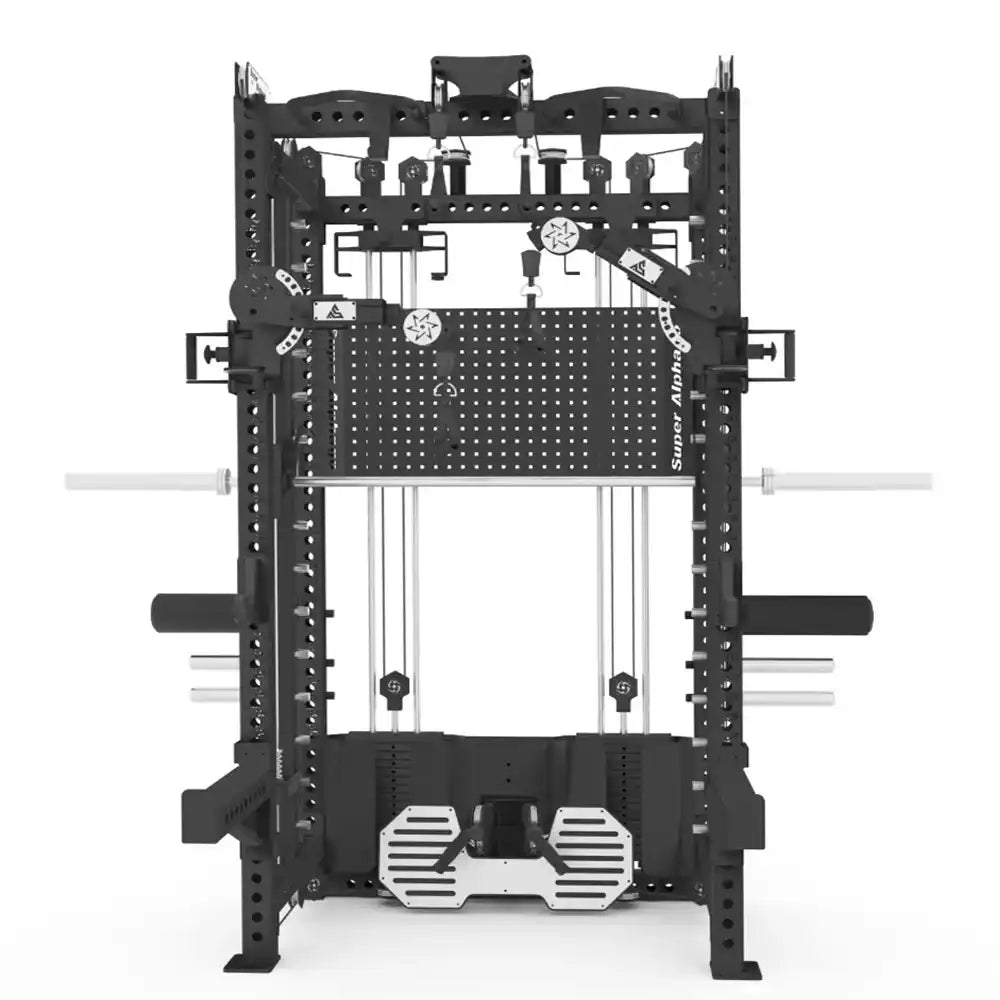 Alphago Commercial 5-In-1 Multi-Functional Smith Machine US586