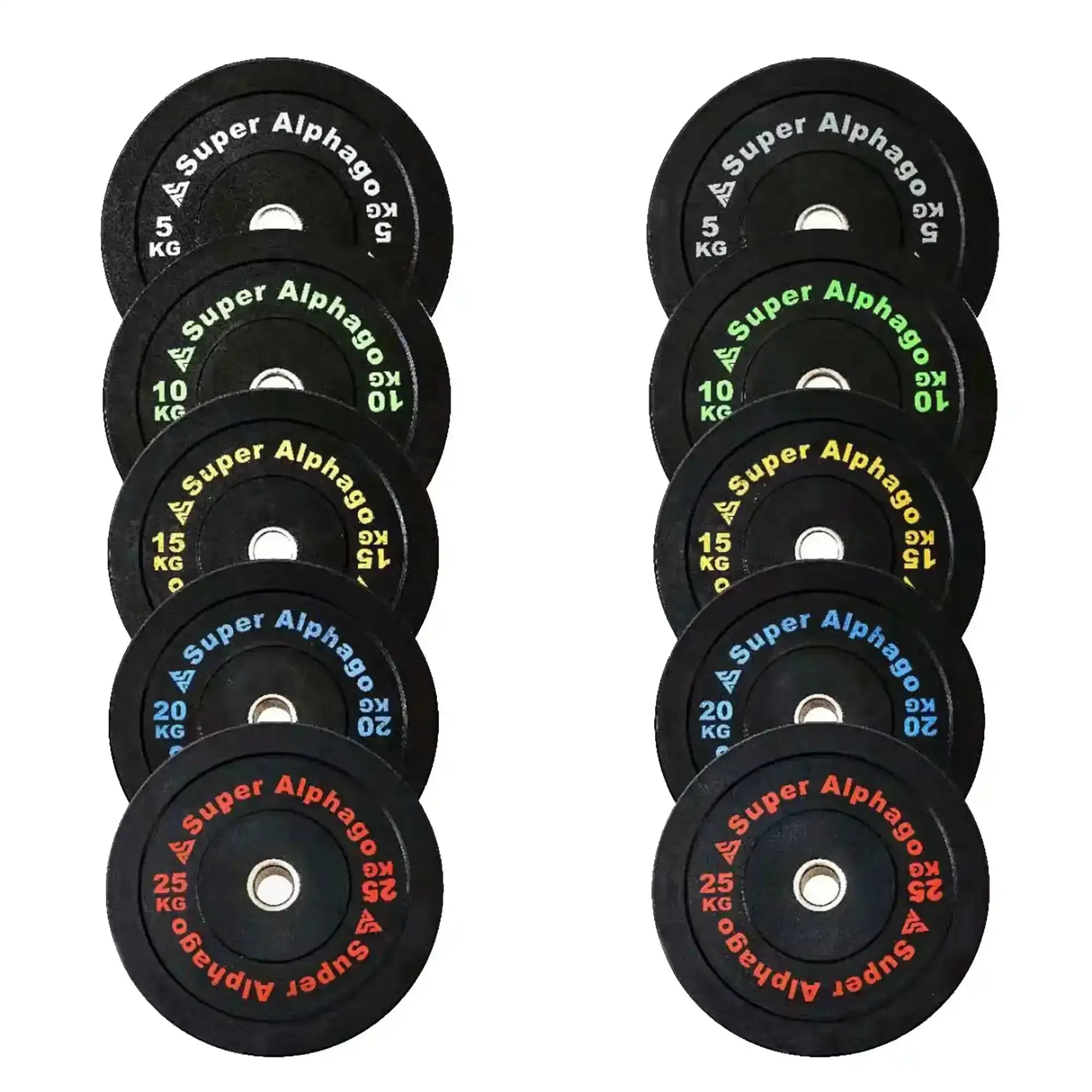 Pair of 5/10/15/20/25kg Bumper Plates