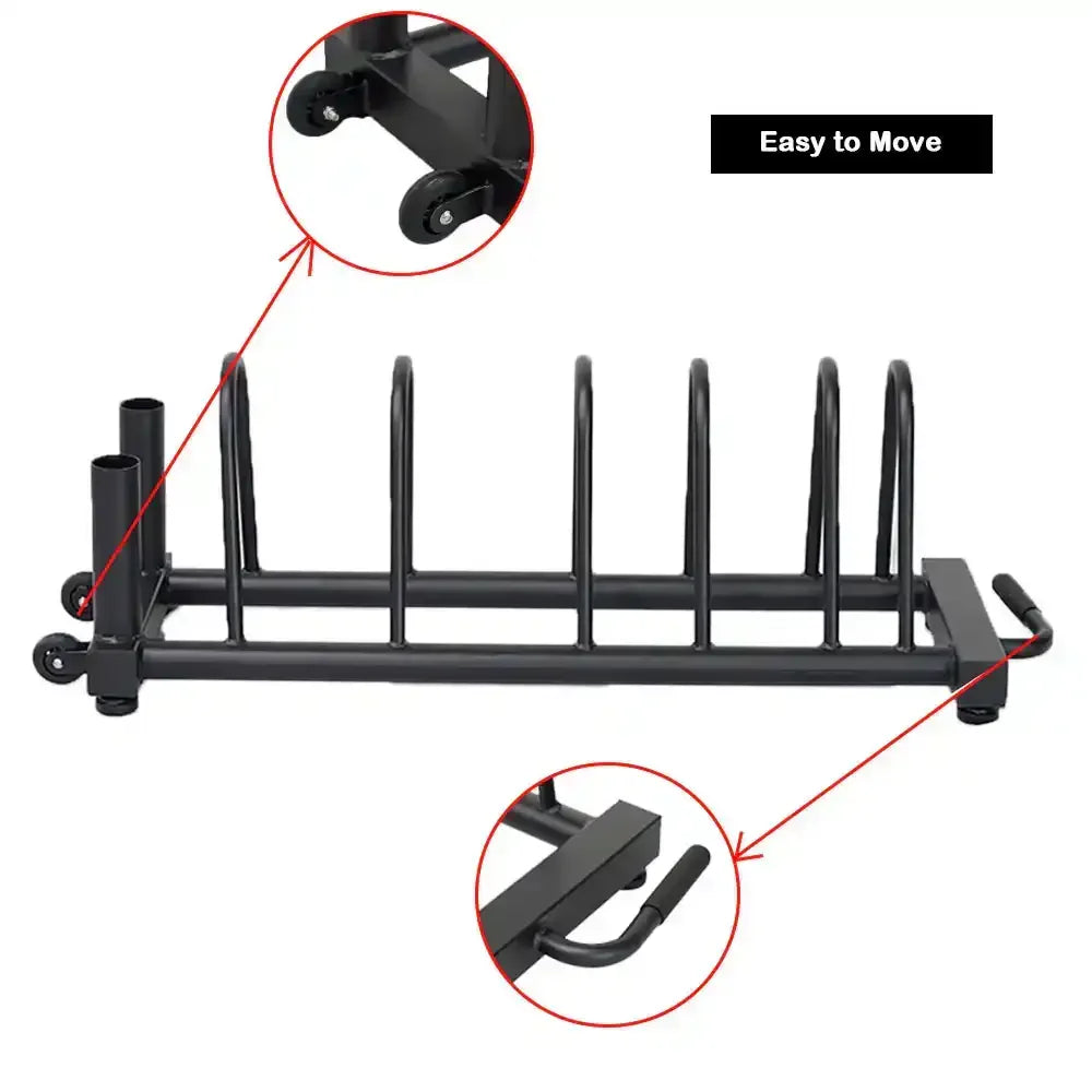 Bumper Plate Toaster Rack