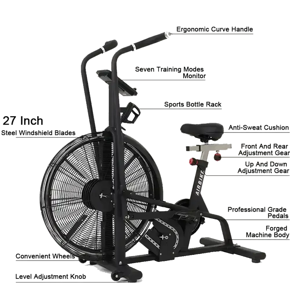 fan resistance air bike