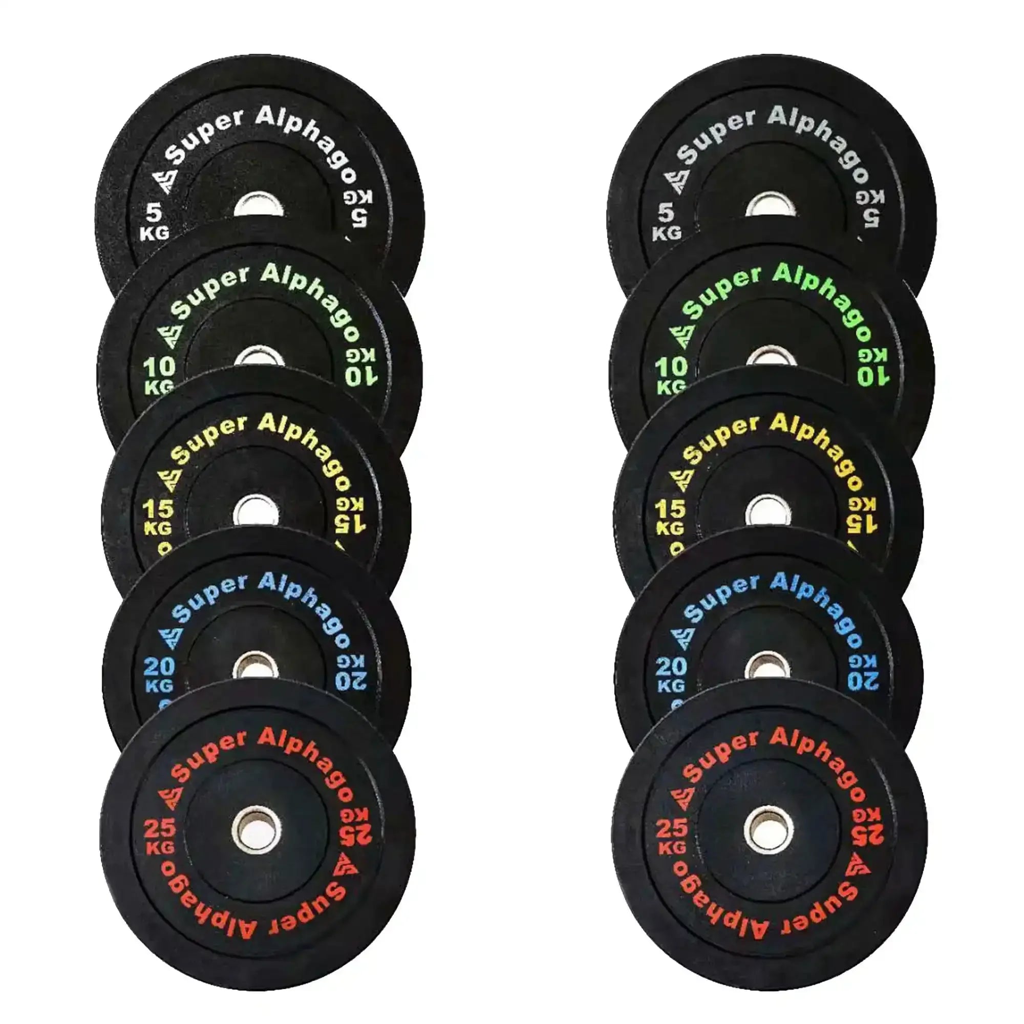 1 pair of 5/10/15/20/25kg Bumper Plates