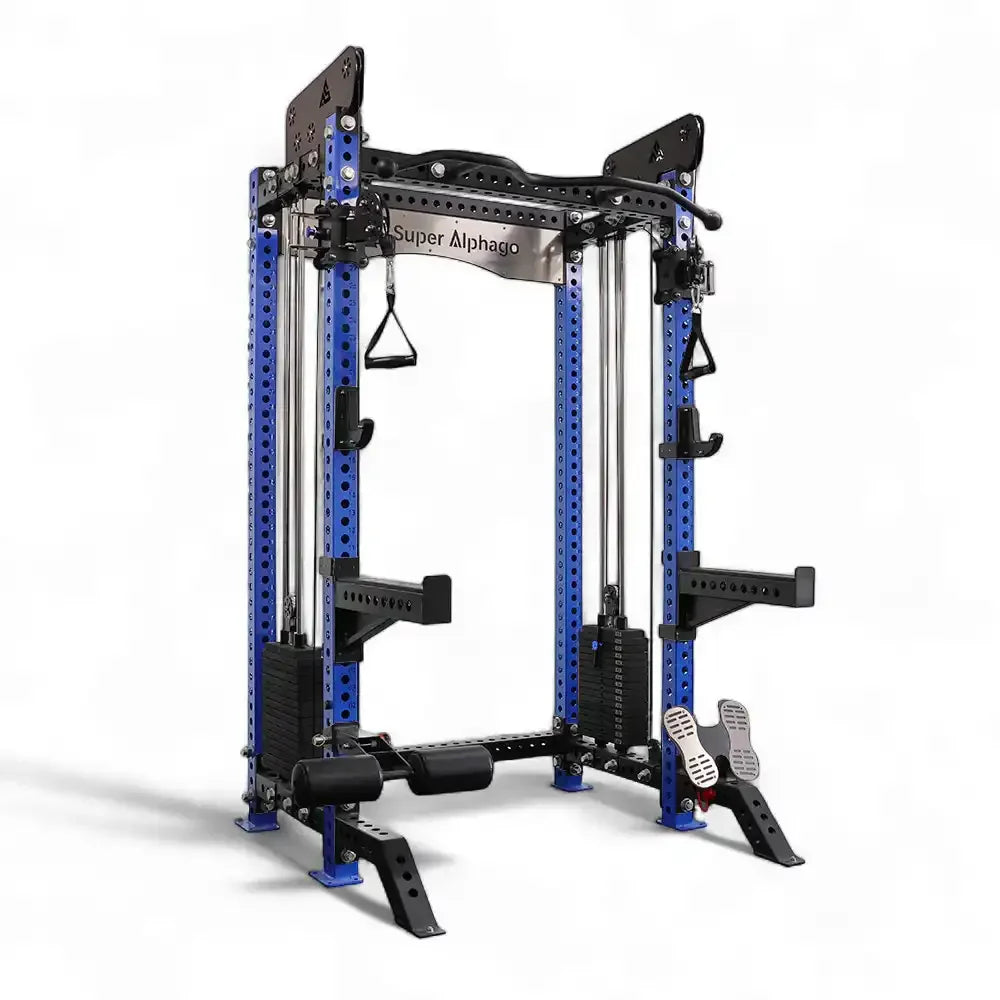 squat rack ly-90 with cable and 160kg weight stacks