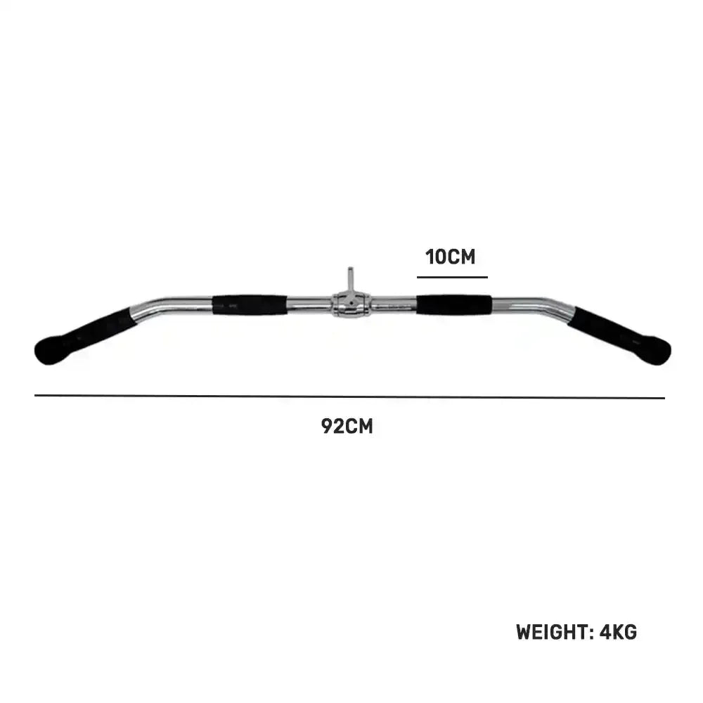 lat pulldown bar cable attachment