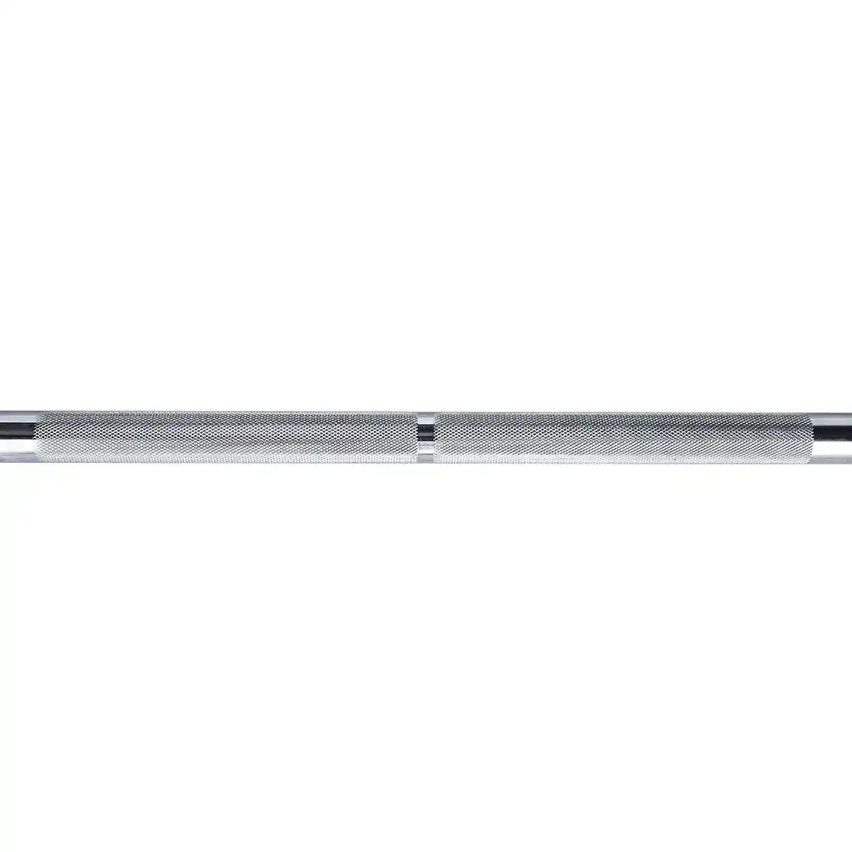2.2m Silver Olympic 700lb Straight Barbell knurling