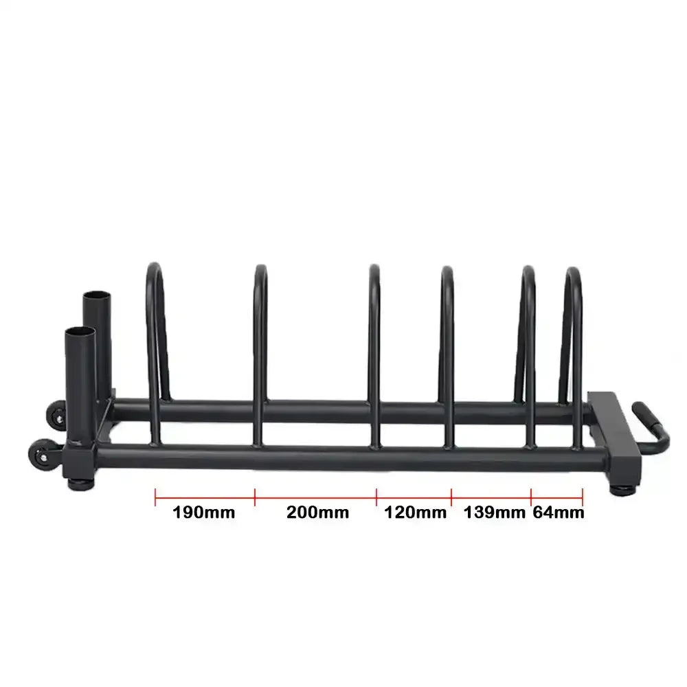 Bumper Plate Toaster Rack dimension