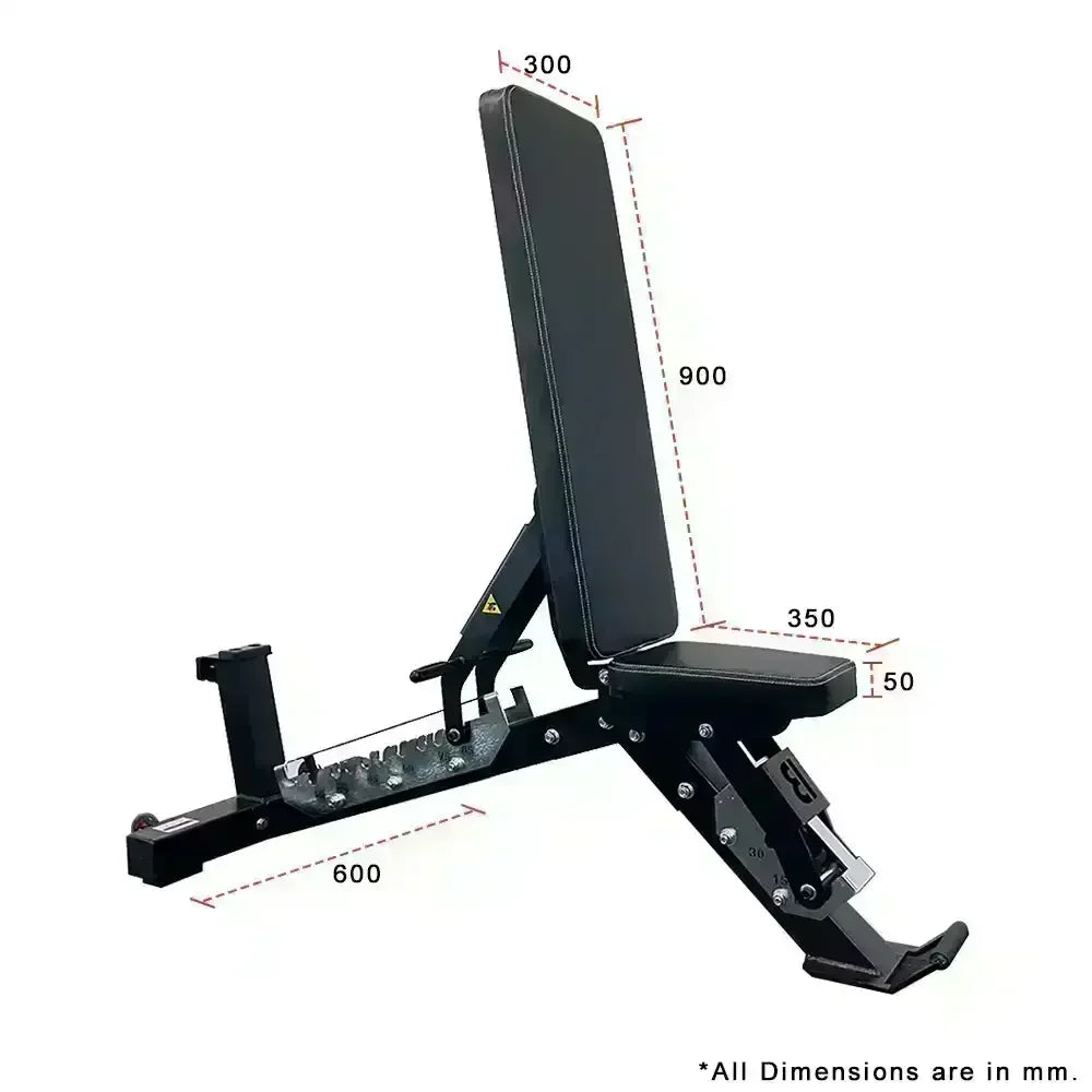 heavy duty incline bench dimension