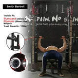 male model image for smith machine jl006 smith bar system