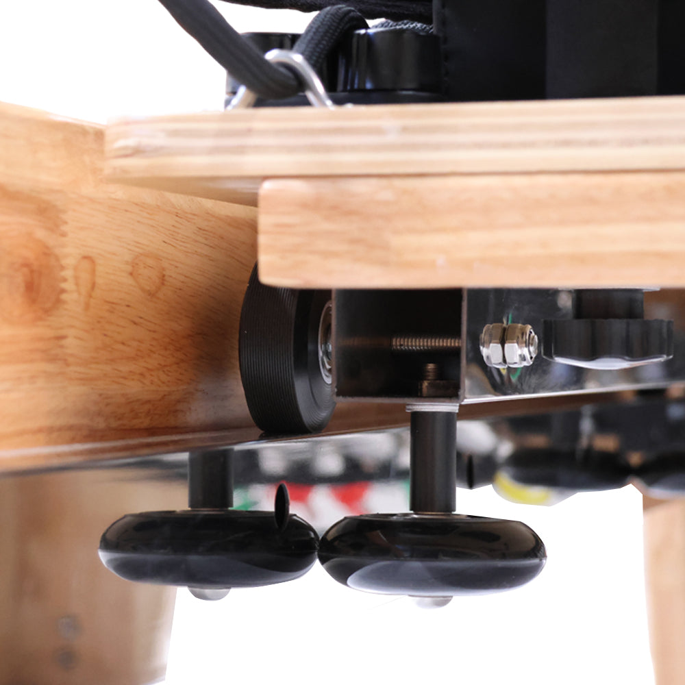 pilates reformer carriage pulley