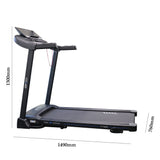 super alphago foldable treadmill dimension
