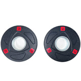 Pair of 1.25kg Tri-grip Olympic Weights
