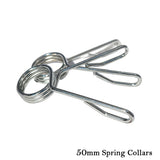 a pair of 50mm spring collars