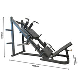 Leg Press and 45° Hack Squat Machine SL390
