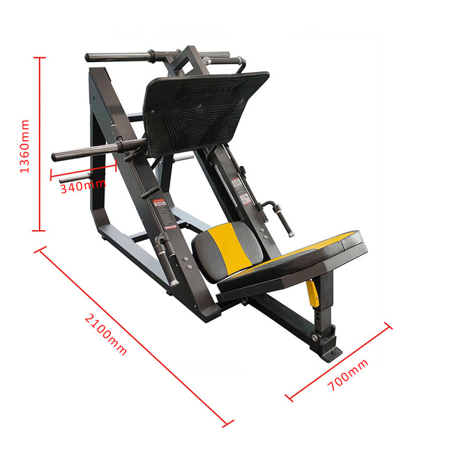Commercial Leg Press Machine SL240 dimension