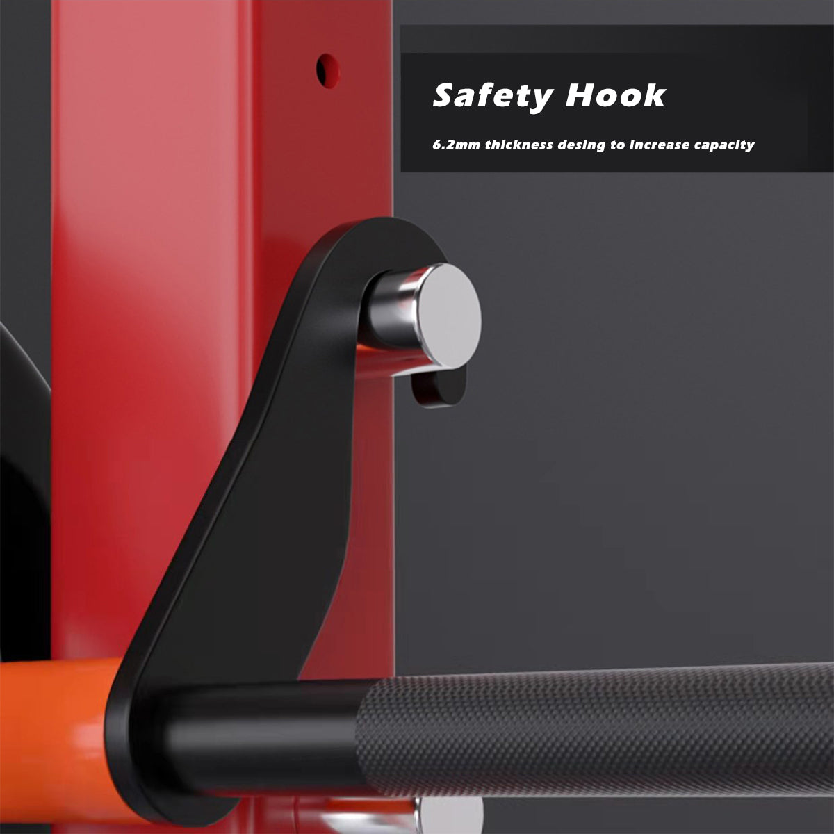 Safety Hooks in Smith Machine SP024