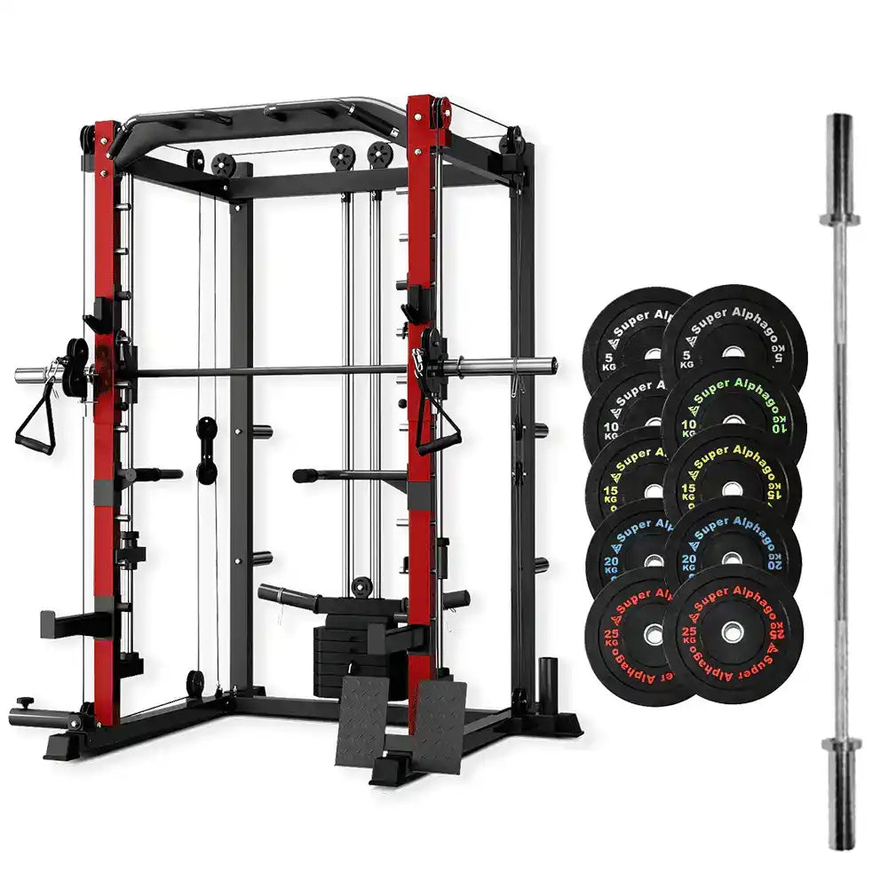 Shop Home Gym Equipment Squat Rack with Cable Smith Machine