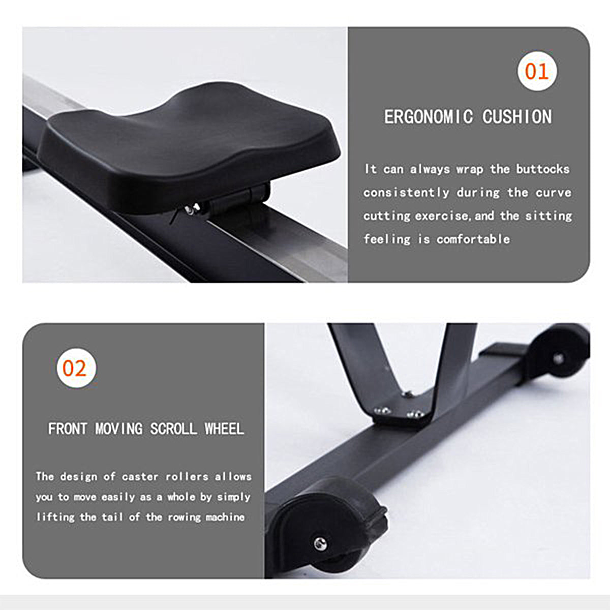 Air Rowing Machine Cardio Equipment