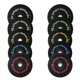 a pair of 5/10/15/20/25kg Olympic Bumper Plates